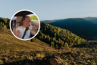 «Небо и земля»: омичка расплакалась от восторга в Красноярске