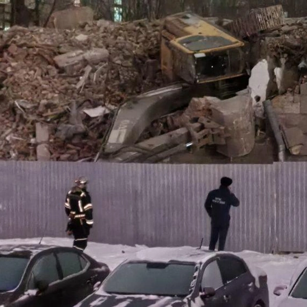 Источник: Видео со сноса здания ВНИИБ / Telegram