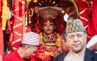 В Непале отмечают праздник Индра Ятра