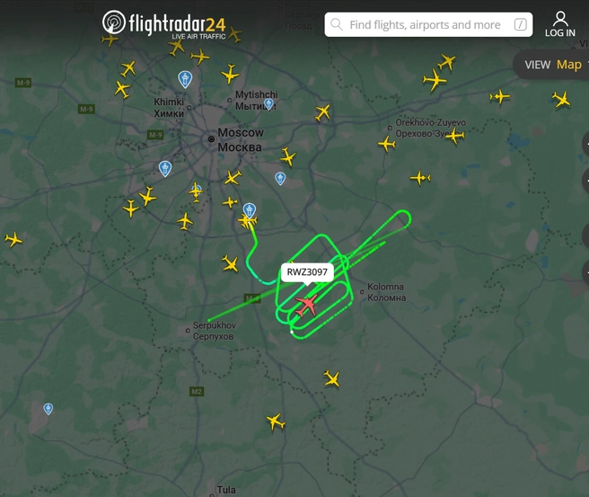 Источник: flightradar24.com