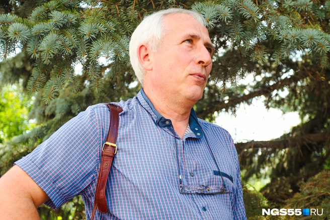 Дмитрий приехал в город из области | Источник: Кирилл Башинский / NGS55.RU
