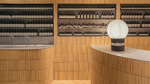 Новый бутик Aesop в Брюсселе