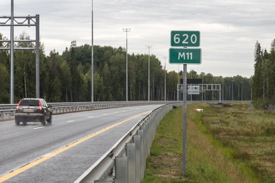 На М-11 у Петербурга за сутки проезжали до 24 тысяч машин