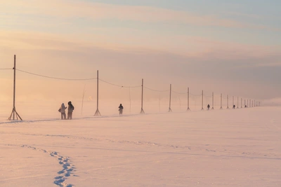 Архангельскую область накрыли сильные морозы