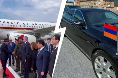 Никол Пашинян прилетел в Москву для переговоров с Путиным