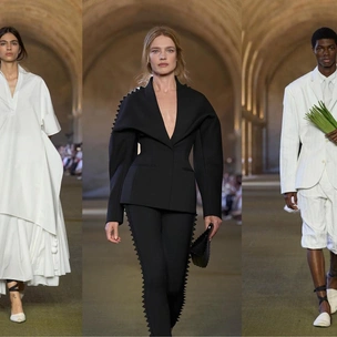 Версальская муза: Наталья Водянова на показе Jacquemus