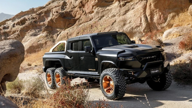 Rezvani Hercules — иранский внедорожник с защитой от ядерного взрыва