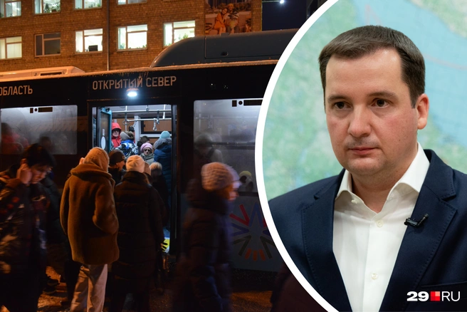 Губернатор признает, что в регионе есть проблемы с общественным транспортом | Источник: Иван Митюшёв / 29.RU