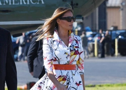Мелания Трамп в Вашингтоне, 8 июля