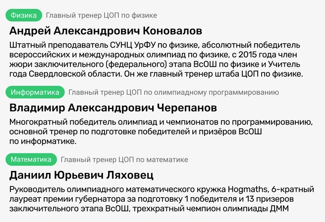 Лучшие тренеры Урала вошли в сильнейший тренерский штаб, чтобы покончить с феодальной раздробленностью олимпиадного движения и бросить вызов Москве | Источник: Ирина Калмыкова