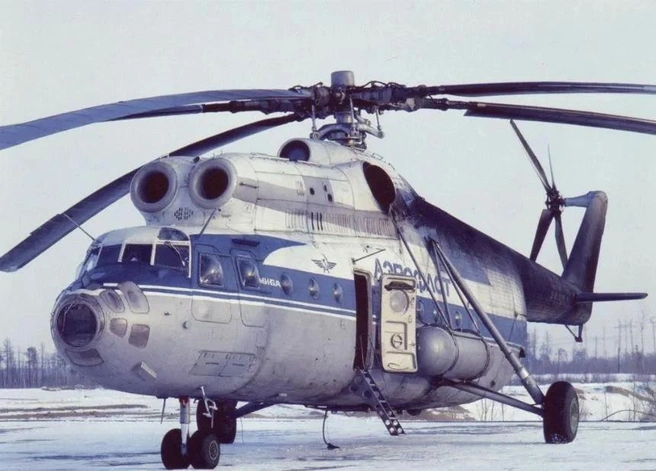 Вертолет Ми-6А считался очень надежным и участвовал в международном авиасалоне «Ле-Бурже» во Франции | Источник: из авиаархива