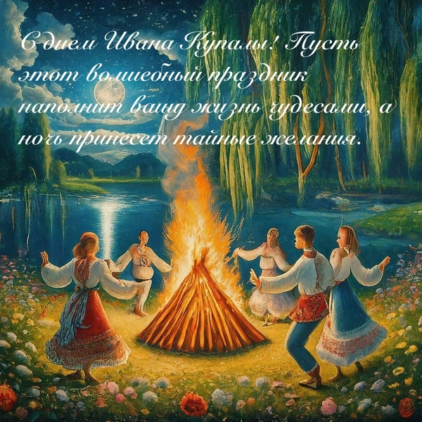 Открытки ко Дню Иван Купала | Источник: the-Day/Shutterstock AI/Fotodom.ru