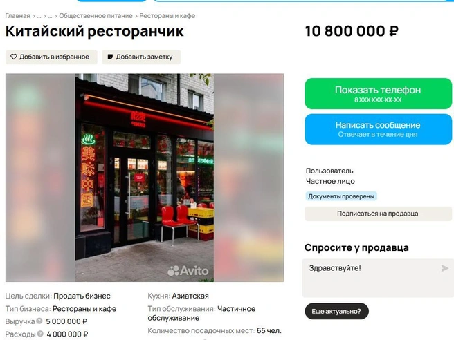 Источник: Avito.ru
