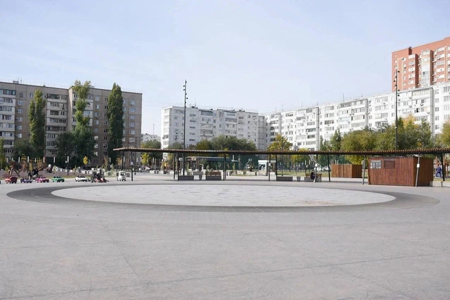 Фонтан в сквере у «Китайской стены» — один из любимых среди оренбуржцев | Источник: администрация Оренбурга