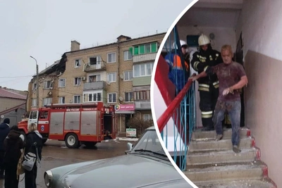 Взрыв газа под Волгоградом: четверо пострадавших, дом эвакуирован