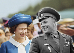 Юрий Гагарин в Великобритании: как советский космонавт покорил Королеву и всех ее подданных