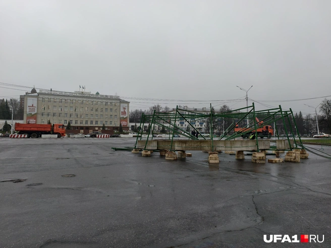 Основание уже установлено | Источник: Булат Салихов / UFA1.RU