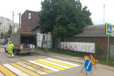 В Смоленске завершили работы на пешеходной зоне