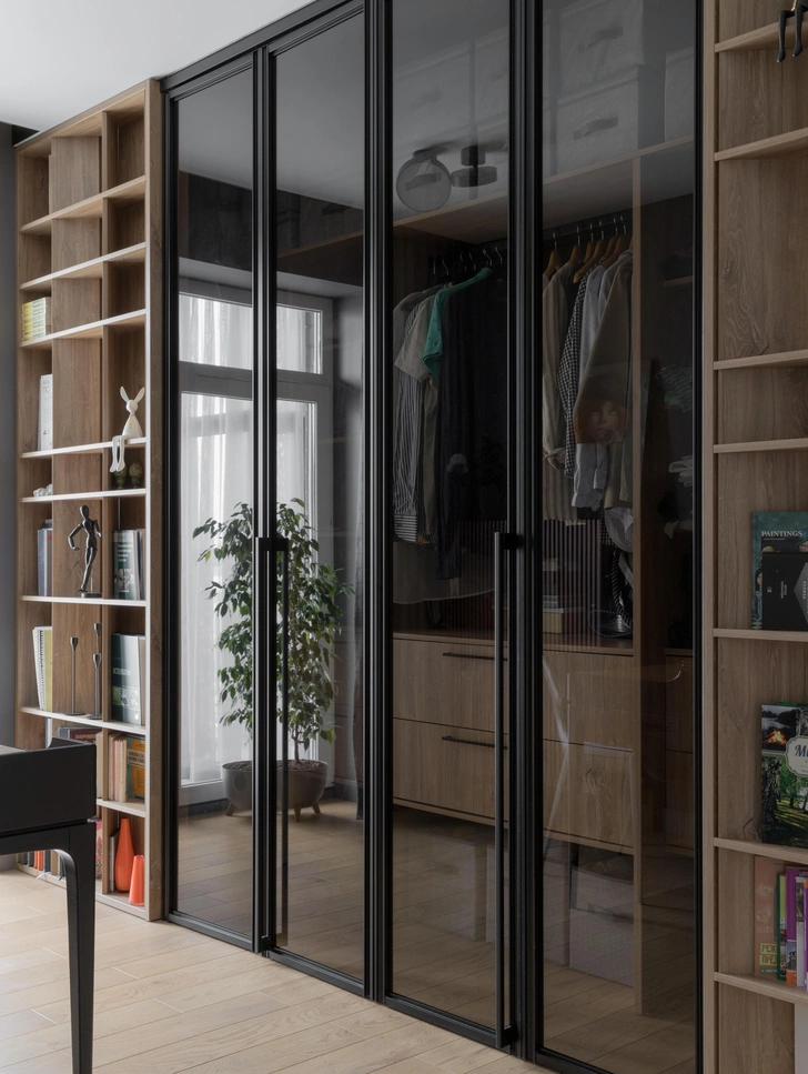 Тишина леса: заглянем в квартиру 60 м² с элементами сканди и бохо в Челябинске