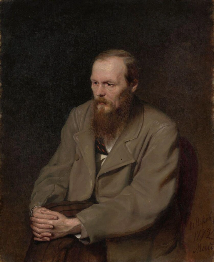 Василий Перов, «Портрет Ф. М. Достоевского», 1872 г. | Источник: Ktomy.media