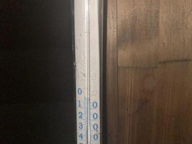 В деревне Ключи температура воздуха опустилась до -41°C. | Источник: читатель E1.RU