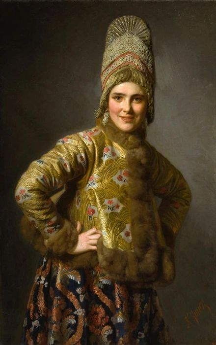Вениг К. Б. Русская девушка, 1889, ГРМ | Источник: пресс-служба ГРМ