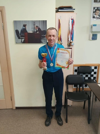 Шахматы — главное хобби Александра | Источник: Александр Алтынцев 