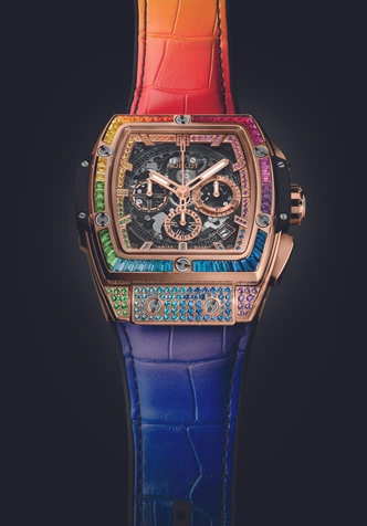 Все цвета радуги: Hublot представил коллекцию Spirit of Big Bang Rainbow