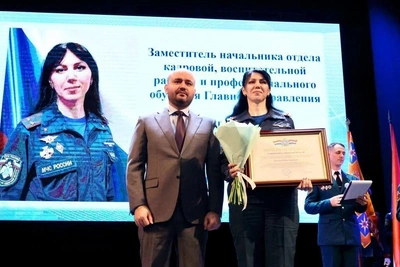 Награждение спасателей в Самарской области