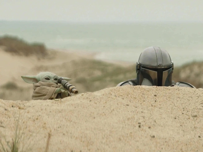 Источник: кадр из фильма «Мандалорец и Грогу» (16+), реж. Джон Фавро, 2026 год