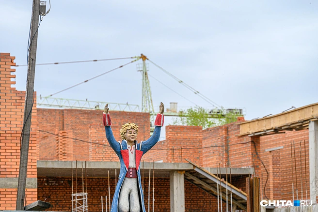Весной 2024-го стройка выглядела так | Источник: Олег Фёдоров / CHITA.RU