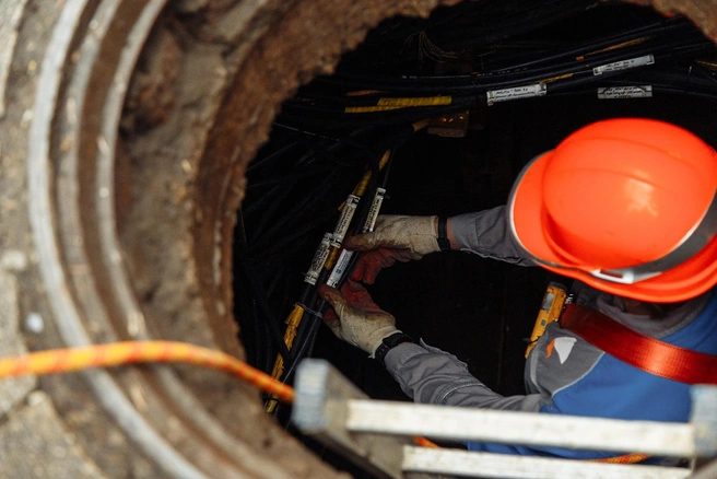 А вы знали, что в таких колодцах есть не только вода? | Источник: пресс-служба «Ростелекома»