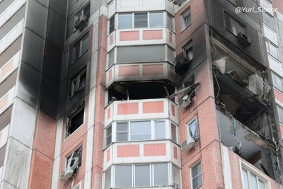 В Ростове подъезд дома под угрозой обрушения из-за БПЛА