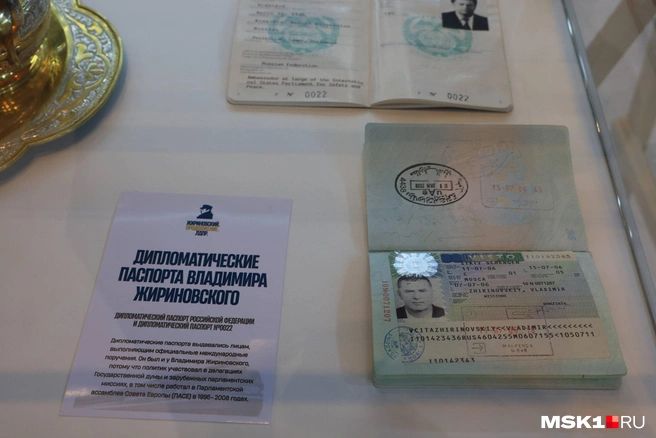 Паспорта Владимира Жириновского | Источник: Артём Устюжанин / MSK1.RU