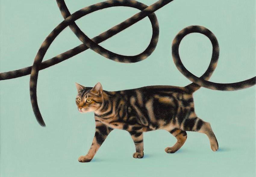 Илья Брезинский. «Все просто, если не смотреть на хвост». Фрагмент | Источник: пресс-служба музея «Эрарта»