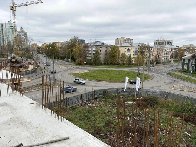 Сейчас вовсю идет стройка жилого комплекса | Источник: Группа компаний «СтройКомплекс»