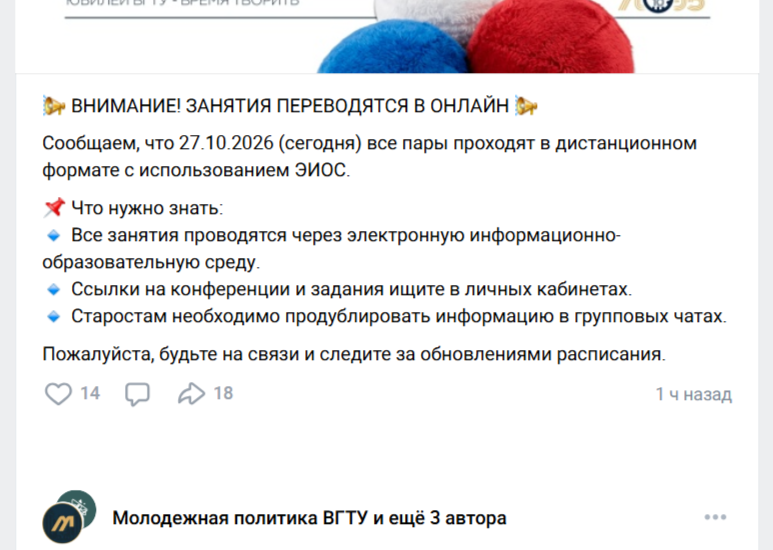 «Провели занятие в подвале». Воронежские студенты пожаловались Мизулиной на отказ вузов от дистанта…
