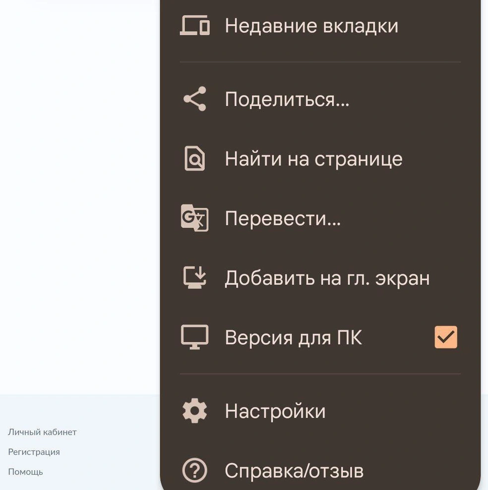 Обойти скачивание MAX можно через настройки браузера | Источник: читатель MSK1.RU