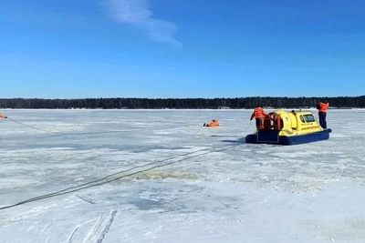 Выход на лед запрещен в Костромской области