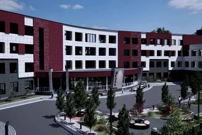 Школа на 1100 мест в Клюквенном: проект здания