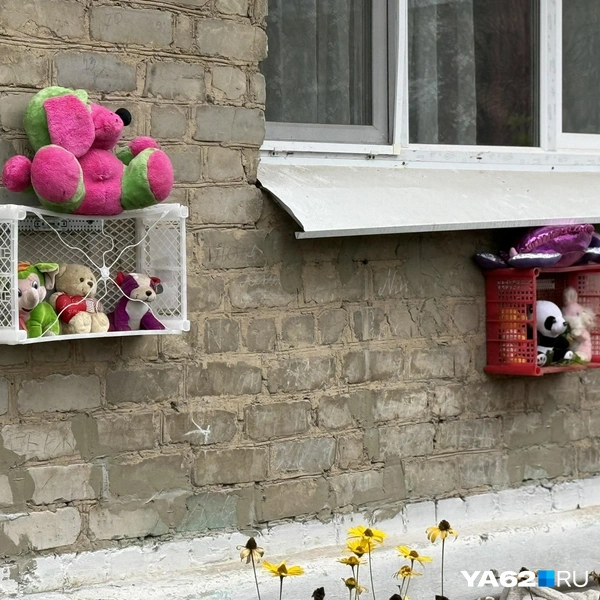 Для некоторых игрушек есть «домики», которые помогают им не промокнуть | Источник: Сергей Петунин / YA62.RU