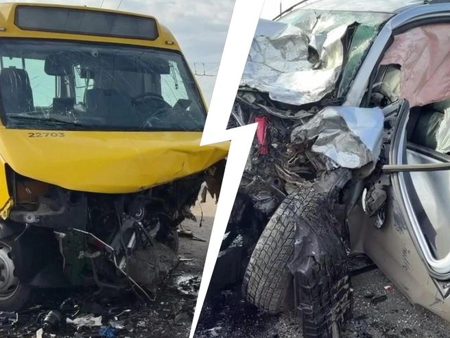 11 человек получили травмы в аварии с автобусом в Ярославле | Источник: Госавтоинспекция Ярославской области / Max.ru