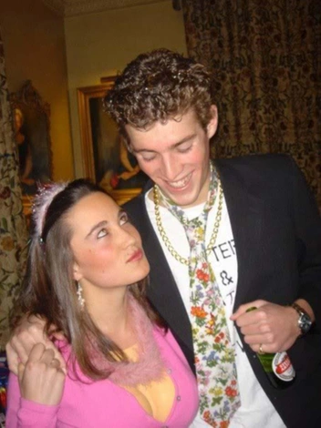 Пиппа Миддлтон с другом по Эдинбургскому университету