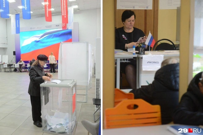 Выборы проходят третий день | Источник: Иван Митюшёв / 29.RU