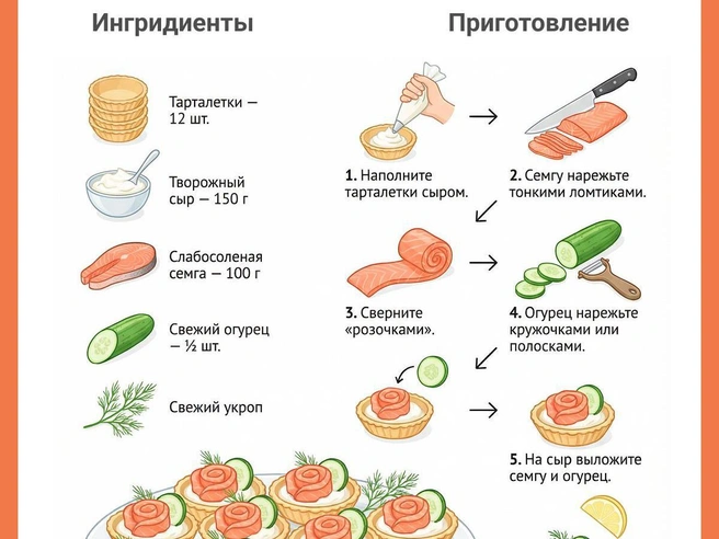 Закуска пользуется огромным успехом и съедается мгновенно | Источник: Юрий Орлов / Городские порталы