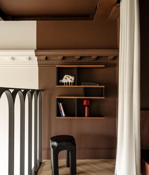 Коричневый цвет в интерьере: 60+ примеров