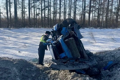 Серьезное ДТП на трассе Екатеринбург-Тюмень