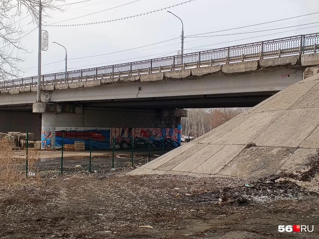 Пока большой воды здесь нет, но уже заметны ручейки | Источник: Владислав Митрошин / 56.RU