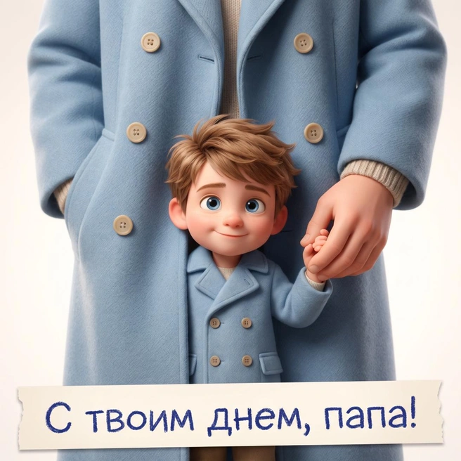 Папа, ты&nbsp;скала, о которую разбиваются любые невзгоды. Спасибо, что ты есть! | Источник: Городские медиа