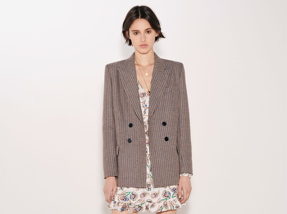 Натуральная гамма: как сочетать вещи Maje в природной палитре | marieclaire.ru